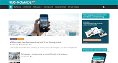 Desktop Screenshot of blog.neo-nomade.com