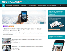 Tablet Screenshot of blog.neo-nomade.com