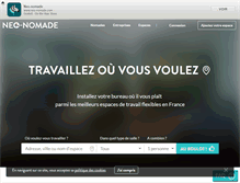 Tablet Screenshot of neo-nomade.com